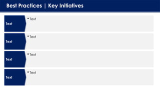  Text
 Text
 Text
 Text
Text
Text
Text
Text
Best Practices | Key Initiatives
 
