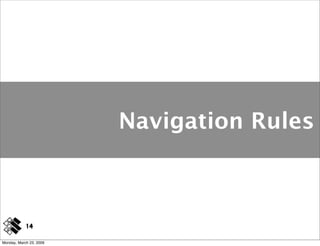 Navigation Rules



            14

Monday, March 23, 2009
 