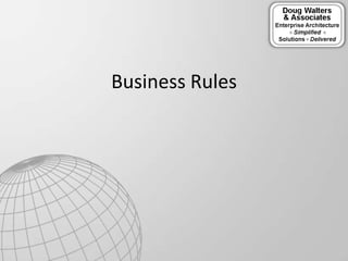 Business Rules
 