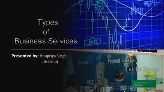 Presented by: Anupriya Singh
(IMS-BHU)
1
 