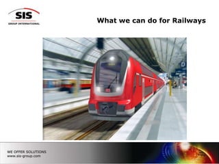 What we can do for Railways