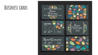 Business cards
 