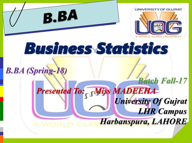 APPLICATION OF STATISTICS IN BUSINESS with Graphs | Business Statistics ...