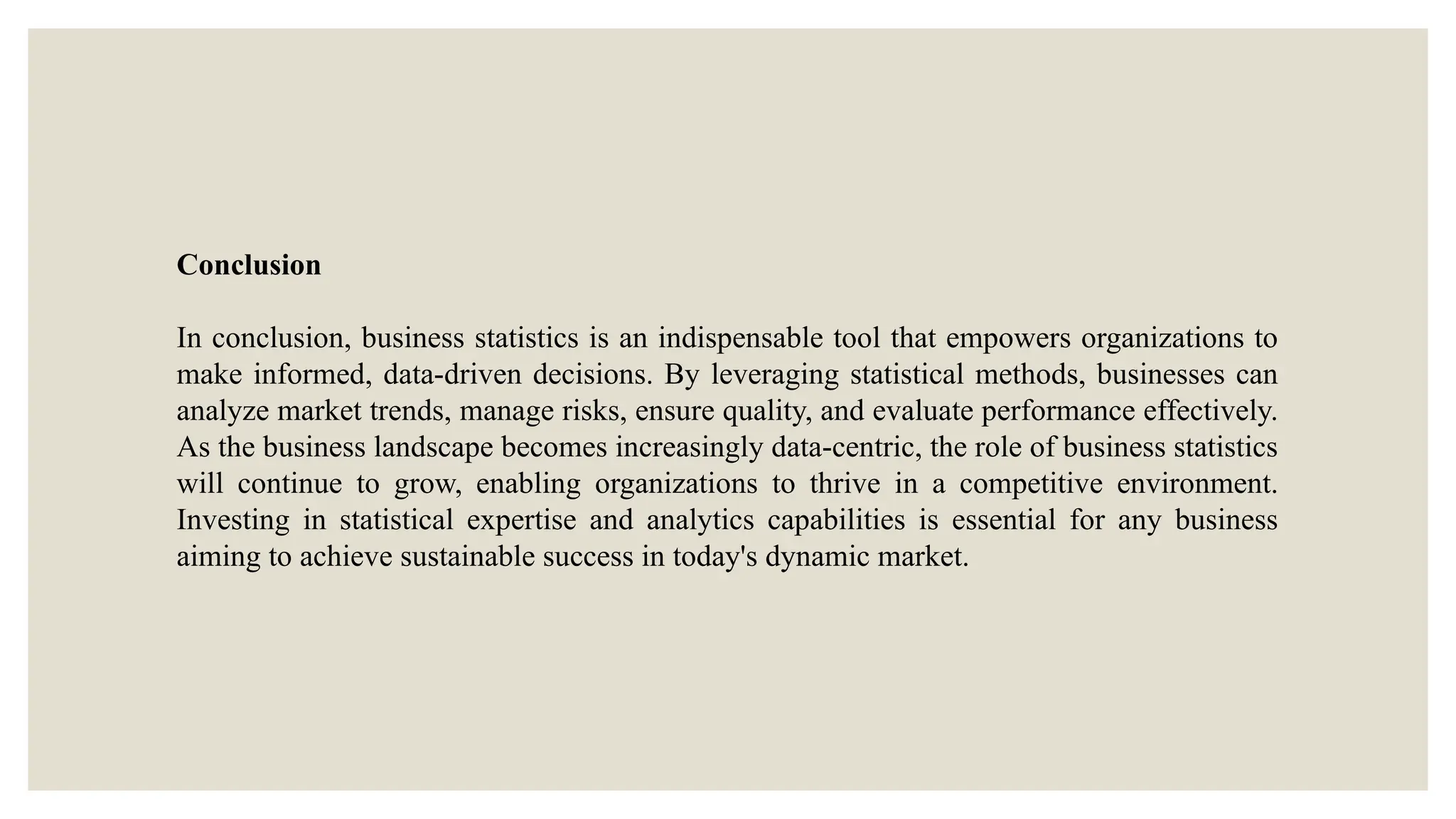 Business Statistics for B.Com. Students. | PPTX