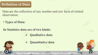 Basic Concept of Collection and Presentation of Business Data | PDF