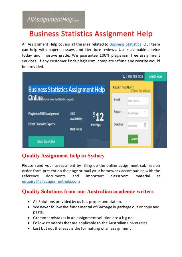 assignment on introduction to statistics