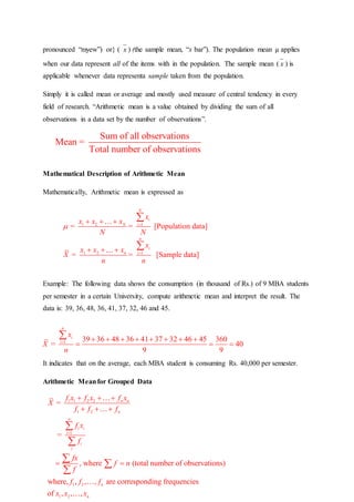 Business statistics | DOCX