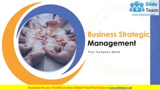 Business Strategic
Management
Yo u r C o m p a n y N a m e
 