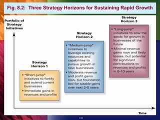 Fig. 8.2: Three Strategy Horizons for Sustaining Rapid Growth




                              8-22
 