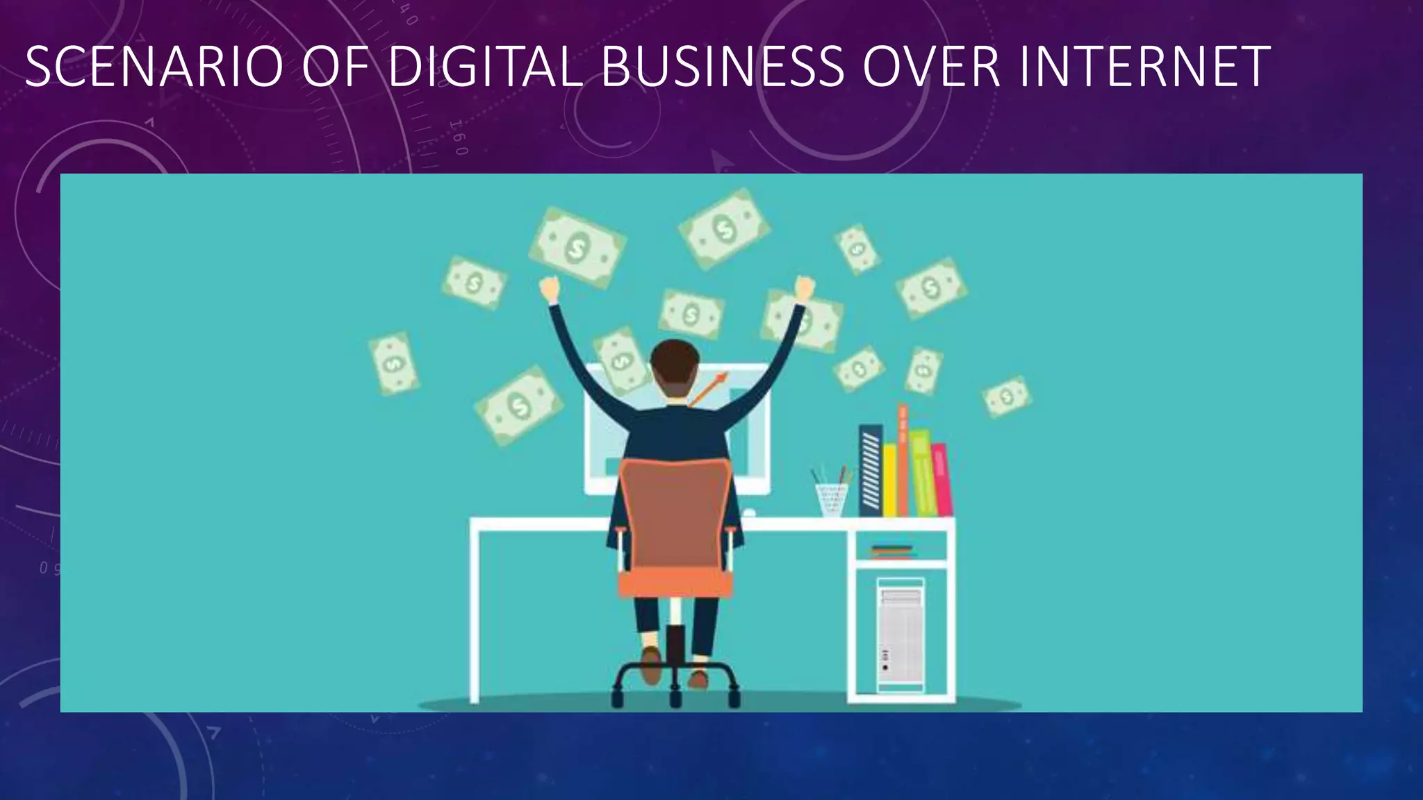 SCENARIO OF DIGITAL BUSINESS OVER INTERNET
 