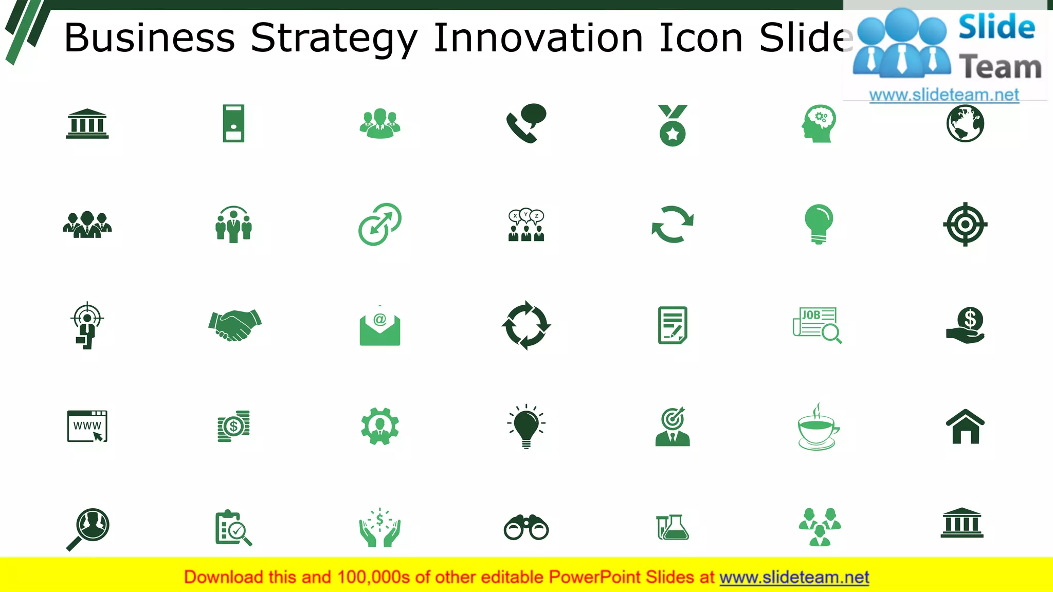 Business Strategy Innovation Icon Slide
‘
 