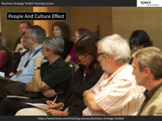 Business Strategy Toolkit Training Course
https://www.tonex.com/training-courses/business-strategy-toolkit/
People And Culture Effect
 