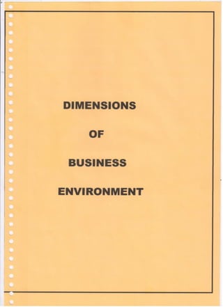 Business Environment project class 12 cbse