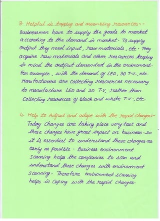 Business Environment project class 12 cbse