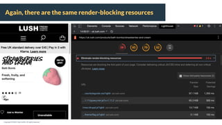 #SMXCopyright © 2020, Ryte GmbH, All rights reserved
Again, there are the same render-blocking resources
 