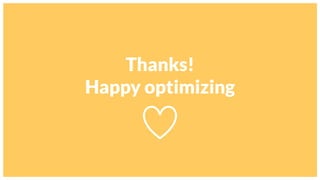 #SMX
Thanks!
Happy optimizing
 