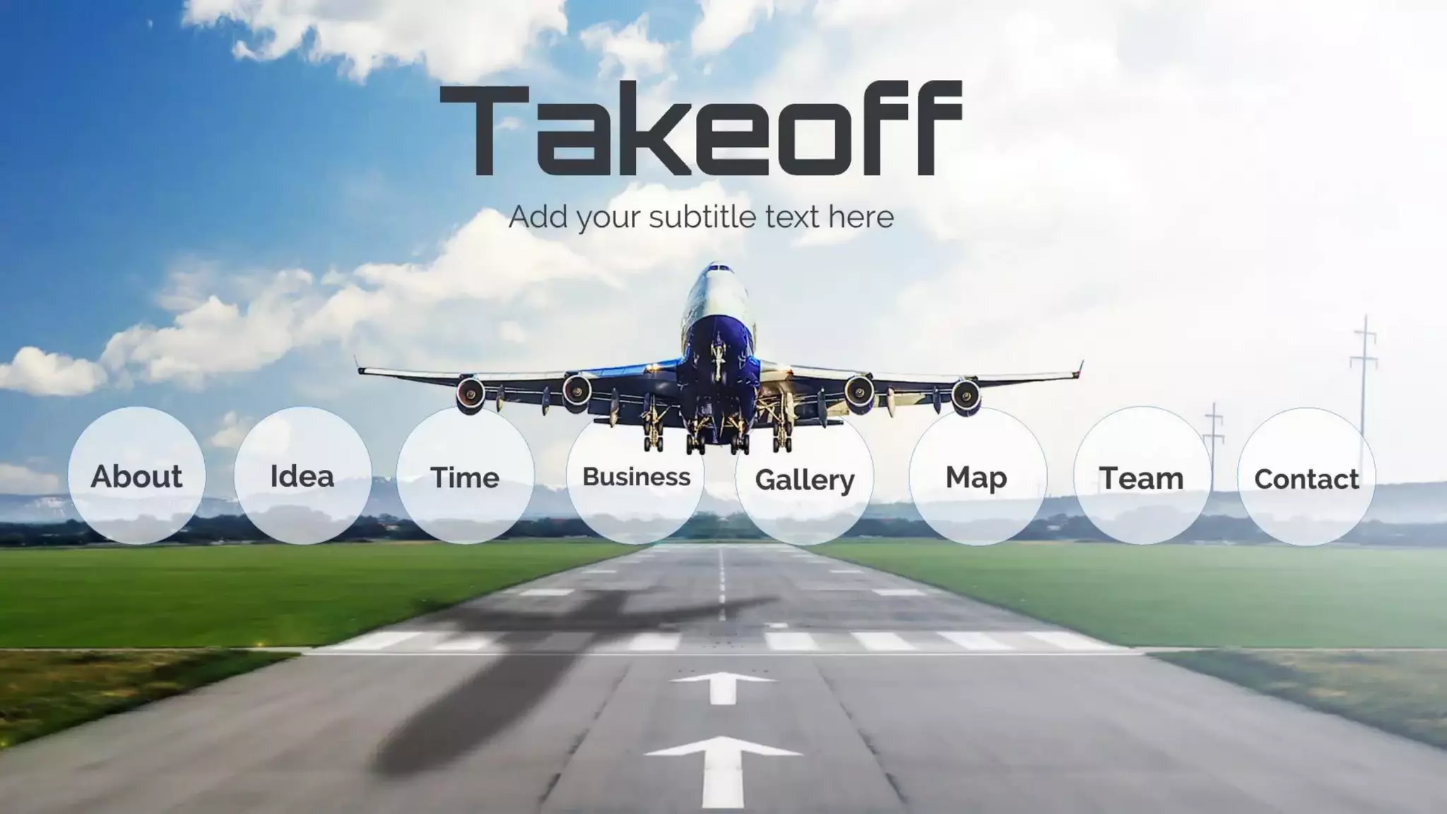 Business Takeoff - Presentation Template | PDF