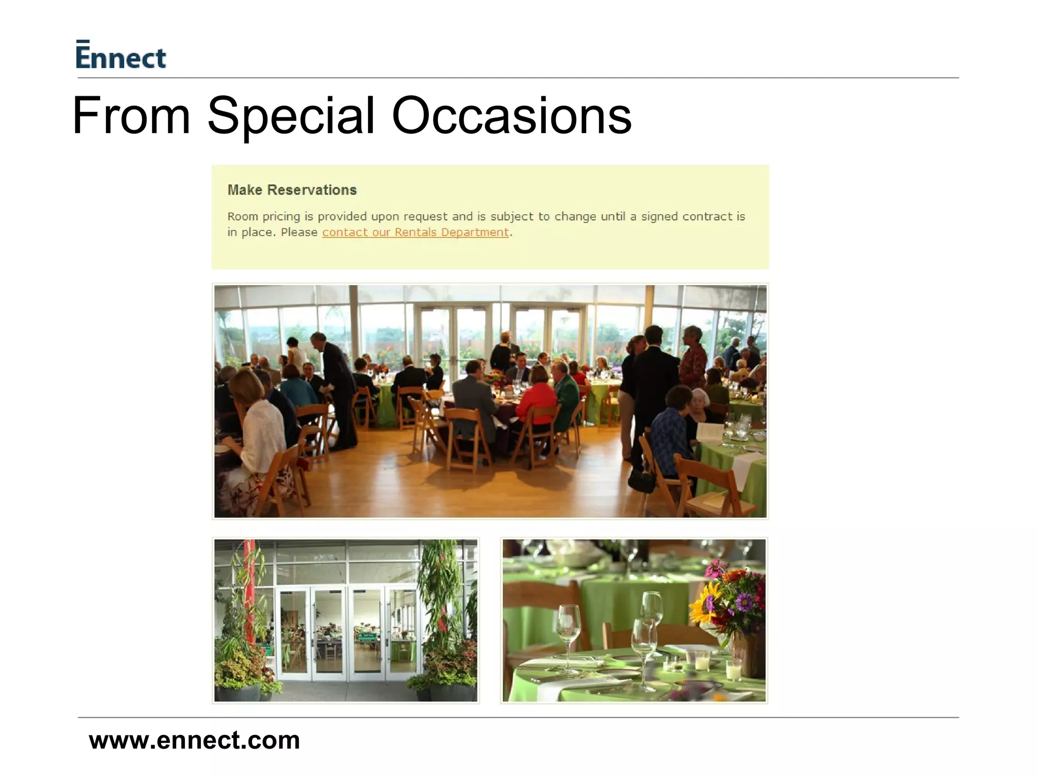 From Special Occasions 