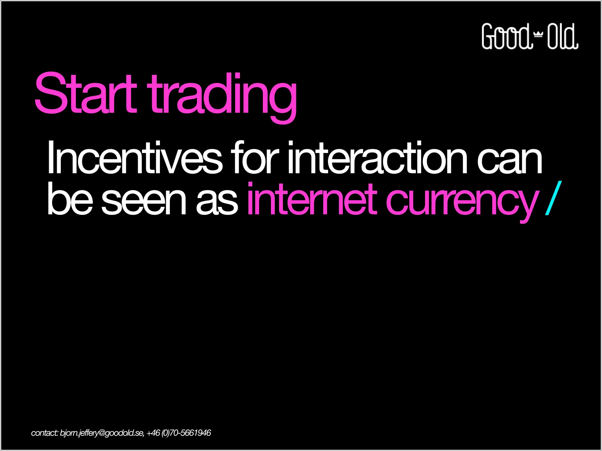 Internet Strategy in the web 2.0 era