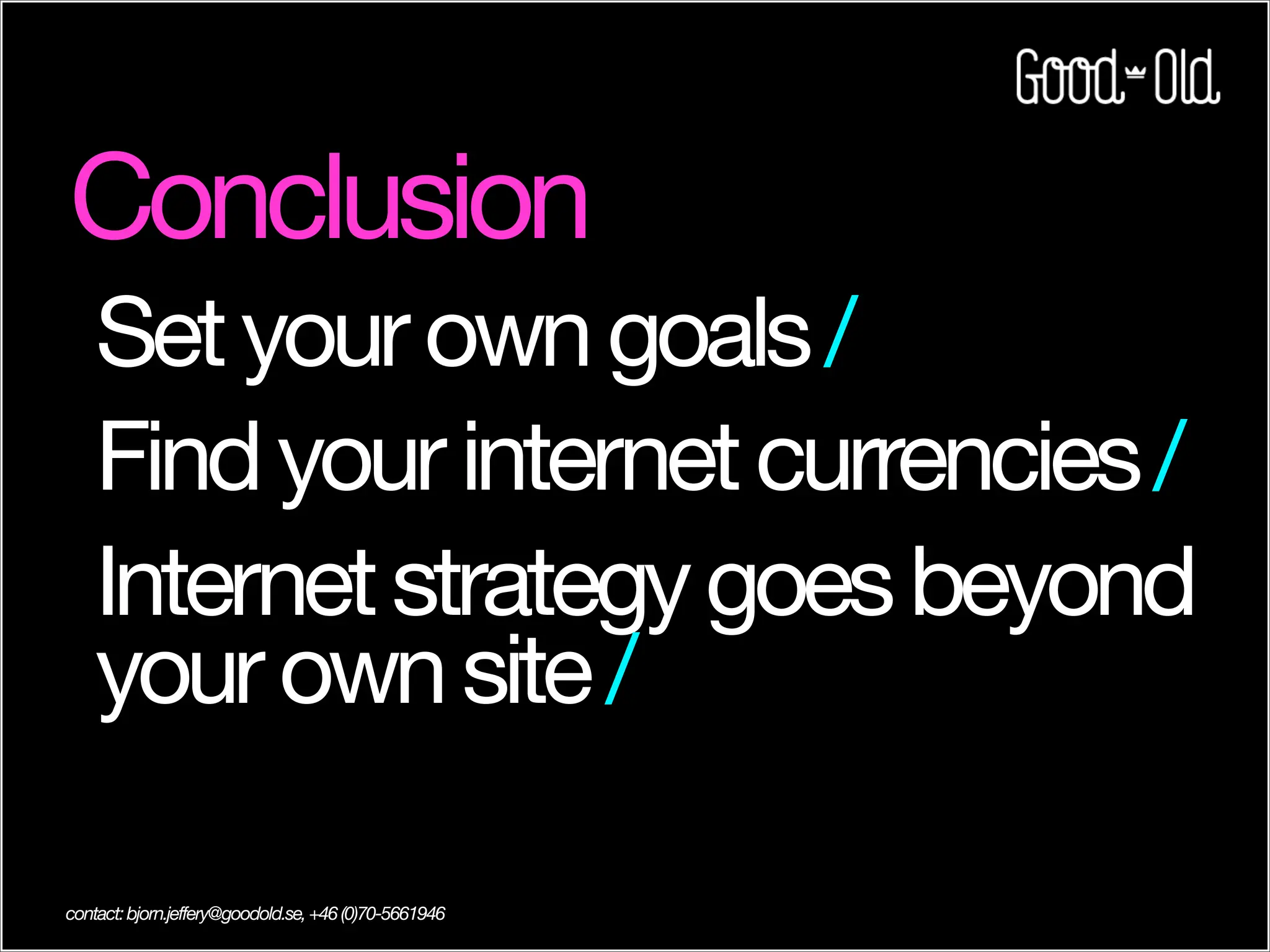 Internet Strategy in the web 2.0 era