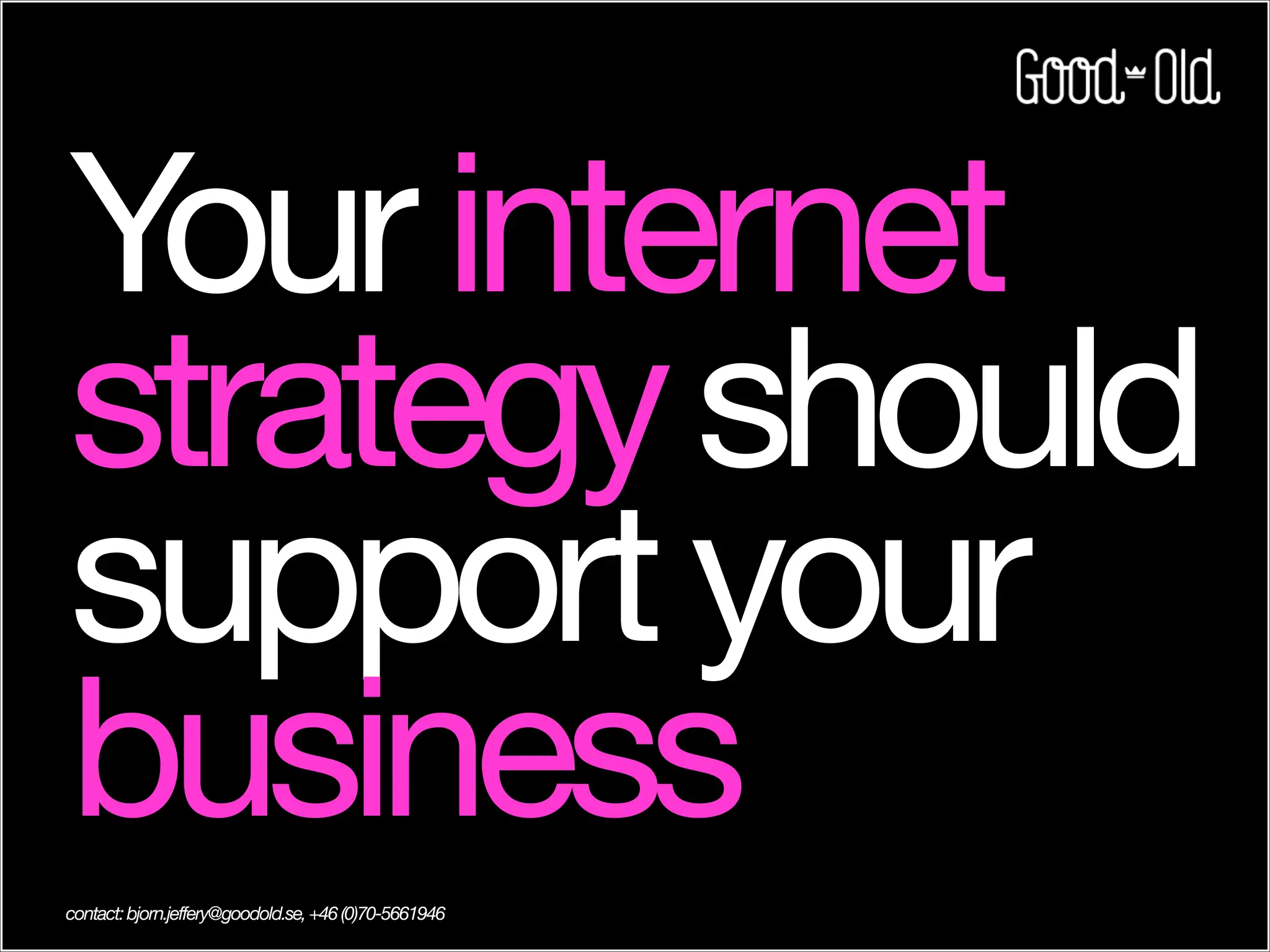 Internet Strategy in the web 2.0 era