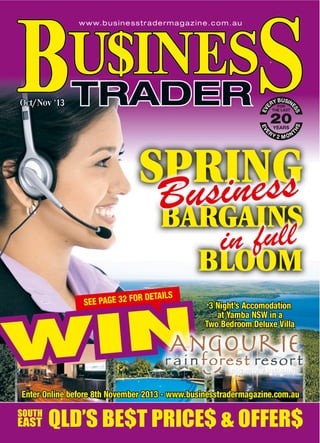 Business Trader Magazine October / November 2013