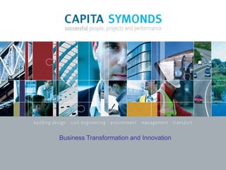 Business Transformation and Innovation
 