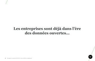 Les entreprises sont déjà dans l’ère
                           des données ouvertes…




56.   Stratégie et créativité Web JIP © 2012 w.illi.am/ Confidentiel
 