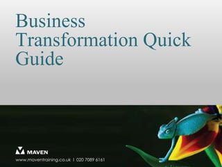 Business Transformation Quick Guide 