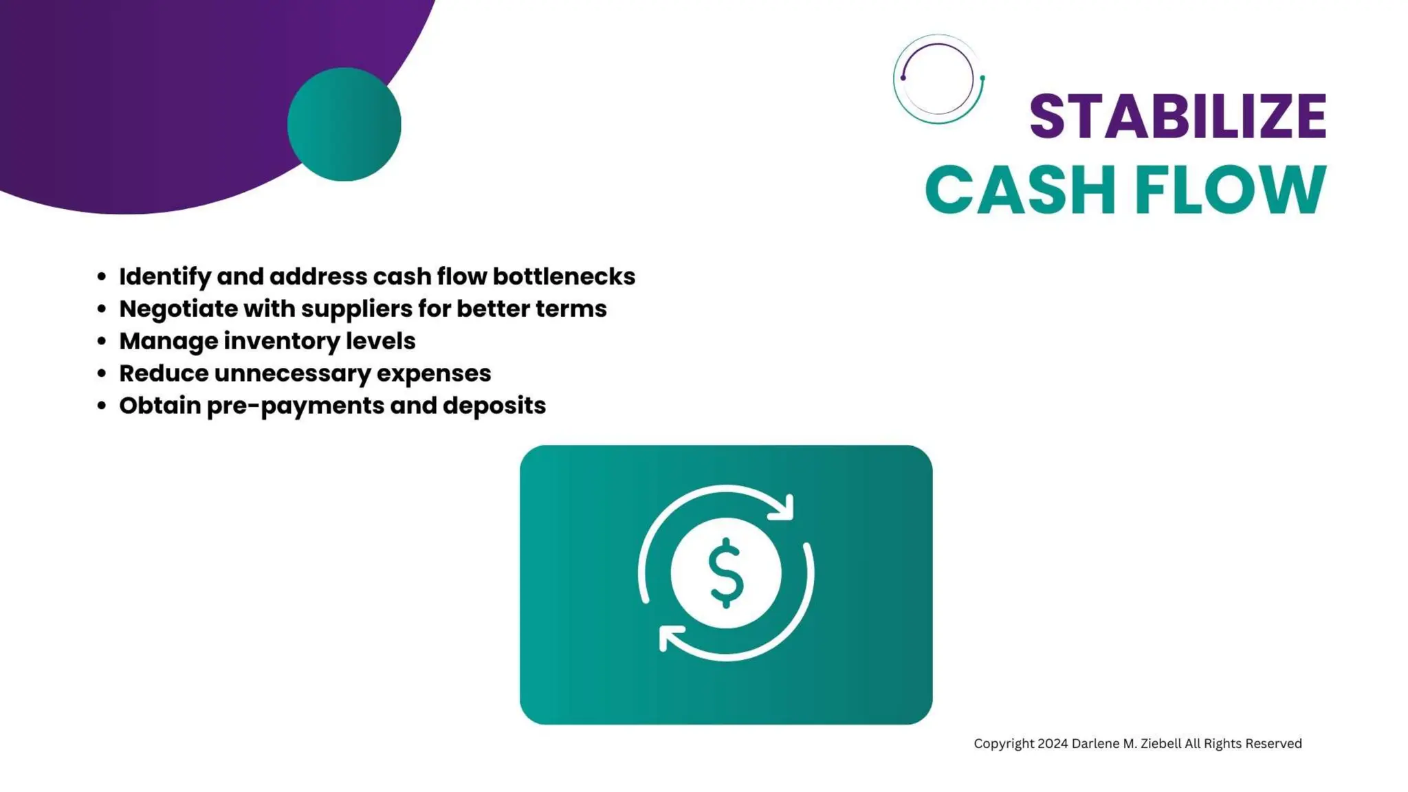 How to Turn Around a Failing Business by Darlene M. Ziebell