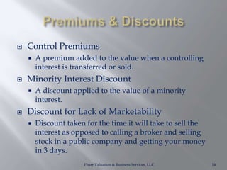 Business Valuation Basics