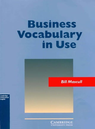 Business vocabulary in use (2002)
