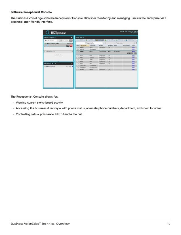 Comcast Business voice edge technical overview