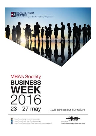 Business week 2016 Poster