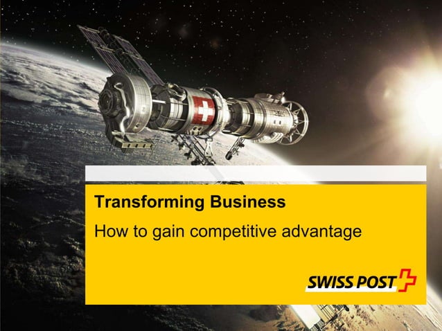 Business with Swiss Post Solutions | PPT