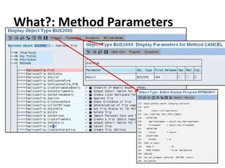 What?: Method Parameters
 