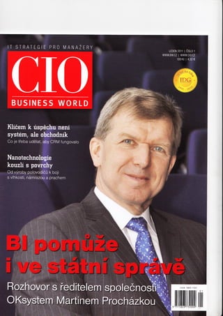 Business world 1/2011 cover