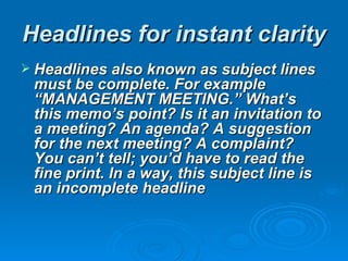 Business writing | PPT