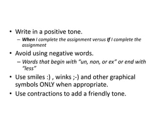 Business writing | PPTX