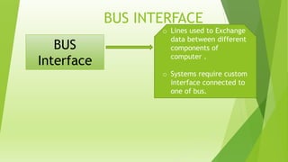Bus interface 8086 | PPTX