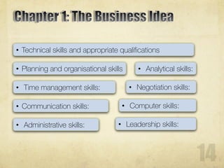 • Communication skills:
• Technical skills and appropriate qualifications
• Time management skills:
• Planning and organisational skills
• Administrative skills:
• Analytical skills:
• Computer skills:
• Negotiation skills:
• Leadership skills:
 