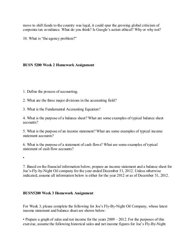 busn 5200 w4 homework Instant download solution guide / answer key: busn 5200 week 7 homework assignment for week 7, please turn in the answers to the following questions. busn 5200 w4 homework Instant download solution guide / answer key: busn 5200 week 7 homework assignment for week 7, please turn in the answers to the following questions.