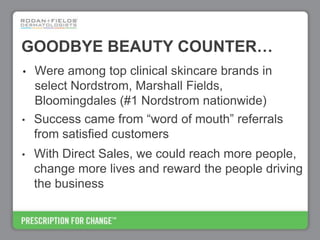 Rodan+Fields Business Opportunity