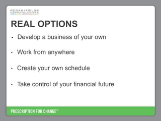 Rodan+Fields Business Opportunity