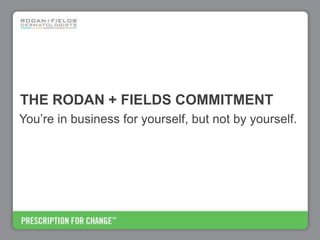Rodan+Fields Business Opportunity