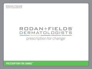 Rodan+Fields Business Opportunity