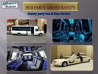 luxury party bus & limo Service
 