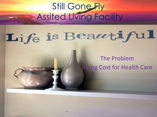 Still Gone Fly Assited Living Facility The Problem Rising Cost for Health Care  