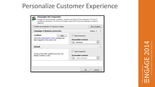 Personalize Customer Experience 
 