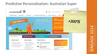 Predictive Personalization: Australian Super 
 